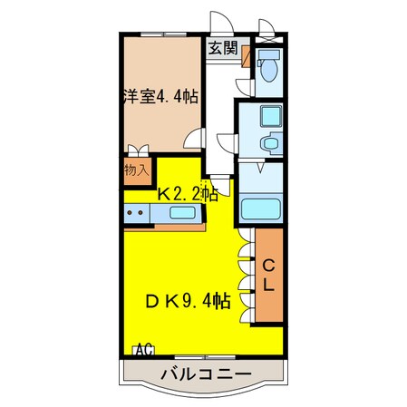 ベル・クオレの物件間取画像